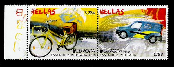 EUROPA/CEPT Postal Vehicles - Old and New