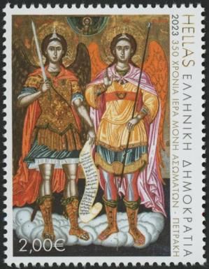 Paintings of Archangels Michael and Gabriel