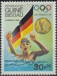 1984 Olympic Winners - Michael Gross, West Germany, Swimming