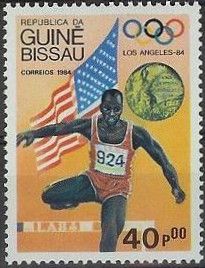 1984 Olympic Winners - Edwin Moses, USA, 400 m Hurdles