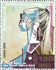 'Portrait of Sylvette David in Green Chair', 1954
