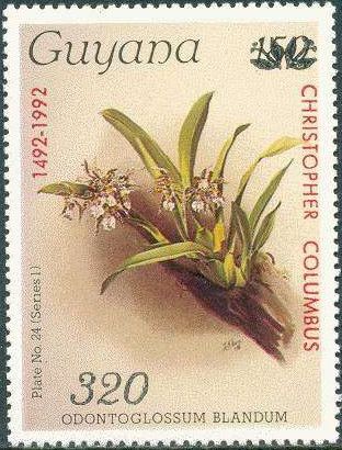 320 on 150c Plate No. 24 (series 1) surcharge in black