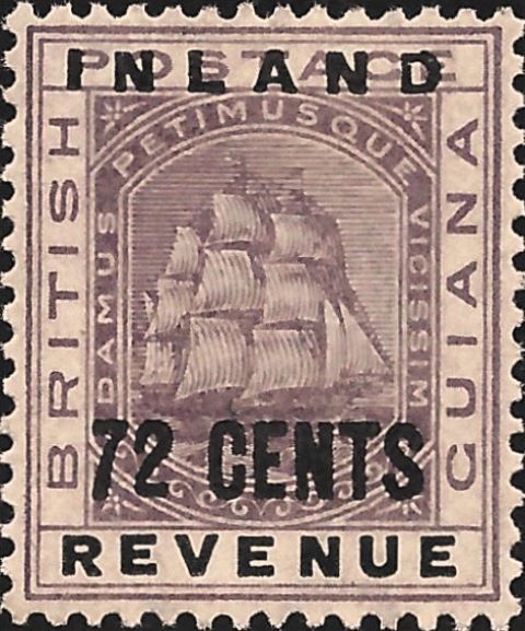 Inland Revenue, Overprint