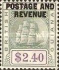 Overprinted in Black
