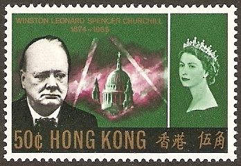 Sir Winston Churchill and St. Paul's Cathedral in wartime