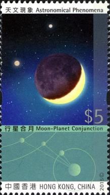 Moon-planet conjunction