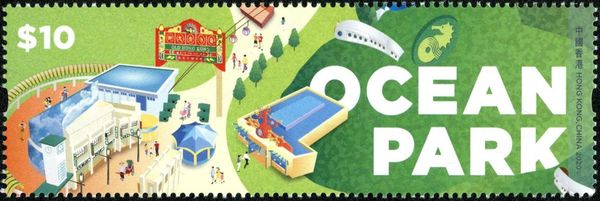 Map of Ocean Park Theme Park