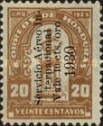 Dionisio de Herrera, surcharged