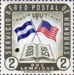 Flags of Honduras and the United States
