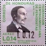 Batres Montufar, Guatemala Surcharged