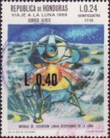 Lunar landing module Surcharged