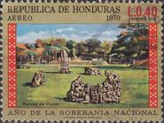 Maya ruins at Copan