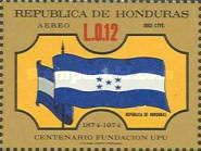 U.P.U. Centenary-Flags
