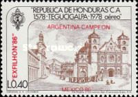 EXFILHON ‘86 overprints