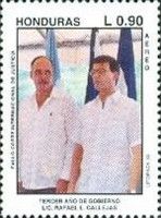 Presidents of Honduras and Salvador