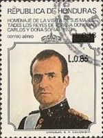 King Juan Carlos - Overprint
