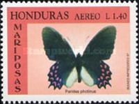 Pink-spotted Cattleheart (Parides photinus)