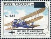 Stamp Mi. Nr. 992 Curtiss CT-32 Condor Surcharged