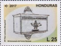 140th Anniversary of the Honduran Postal Service