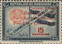 Coat of arms and flag of Honduras