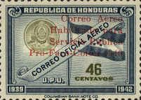 Coat of arms and flag of Honduras
