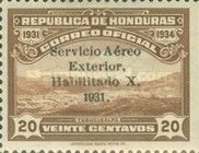 Tegucigalpa - black overprint