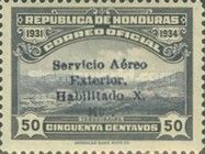 Tegucigalpa - black overprint