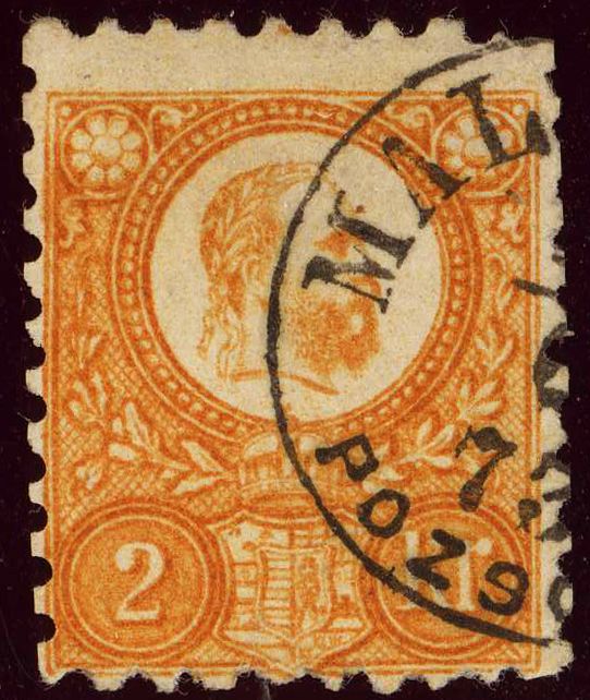 King Franz Josef (1830-1916) and Coat of arms