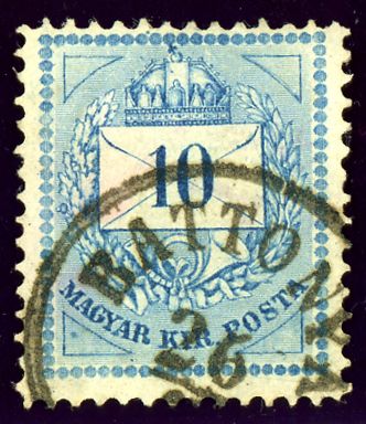 Letter, coloured cipher