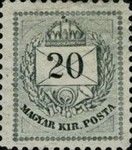 Letter, coloured cipher