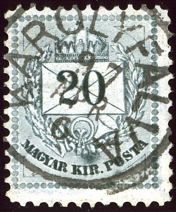 Letter, coloured cipher