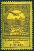 Mythical Bird Turul Flying over Crown of St. Stephen
