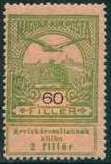 Mythical Bird Turul Flying over Crown of St. Stephen