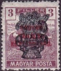 Reaper with Wheat Overprint