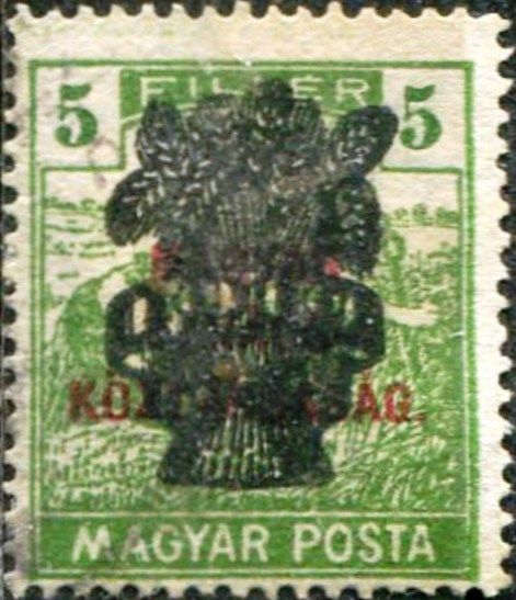 Reaper with Wheat Overprint