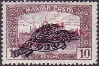 Parliament Building with Wheat Overprint