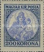 Madonna with Crown, triangular punching