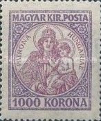 Madonna with Crown, triangular punching