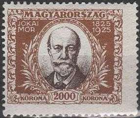 Mór Jókai (1825-1904) writer
