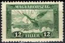 Mythical bird Turul