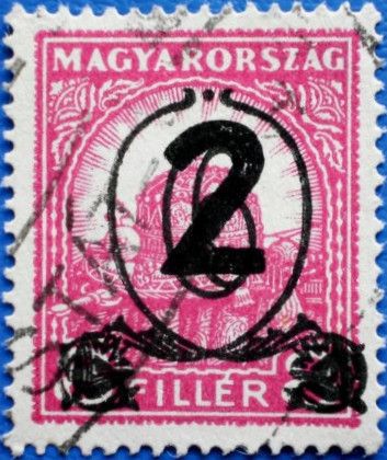 Overprinted with new value