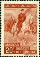 Horty's March in Komárom - Horse (Equus ferus caballus)
