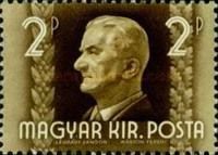 Miklós Horthy, Regent of Hungary, wmk. 10