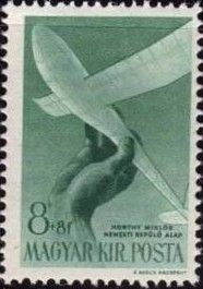 Sailplane model in boys hand