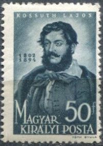 Lajos Kossuth (1802-1894) politician & statesman