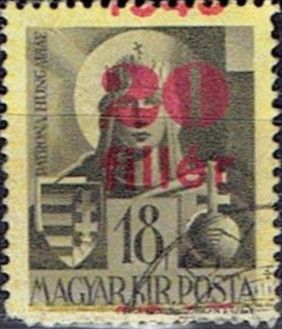 Virgin Mary, Patroness of Hungary - Surcharged