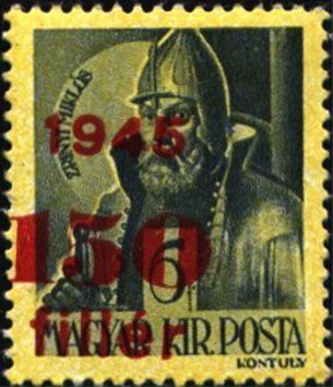Count Miklós Zrínyi (1508-1566) - Surcharged