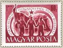 Labourers With Flag
