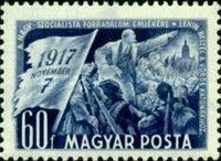 Lenin urging on the red soldiers