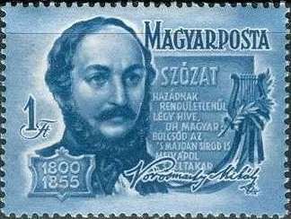 Mihály Vörösmarty (1800-1855) - Poet